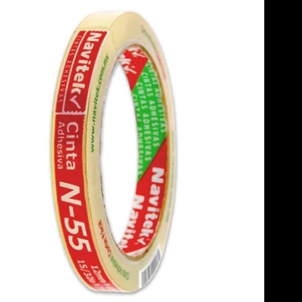 CINTA ADH.12X65M TRANSP. NAVITEK N55 C144